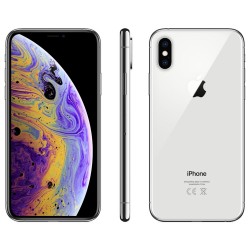 iPhone XS 64 Go - Argent -...